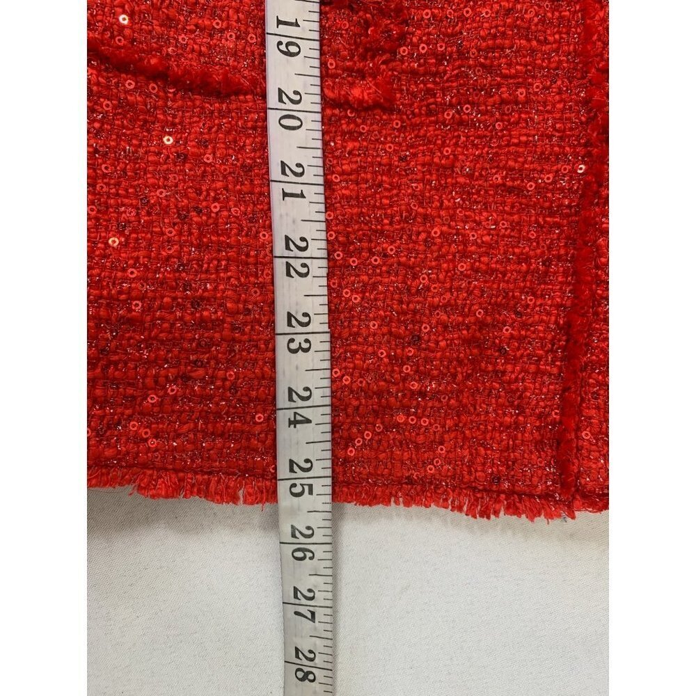 Investments II Women’s Sparkling Red Jacket - Picture 7 of 7